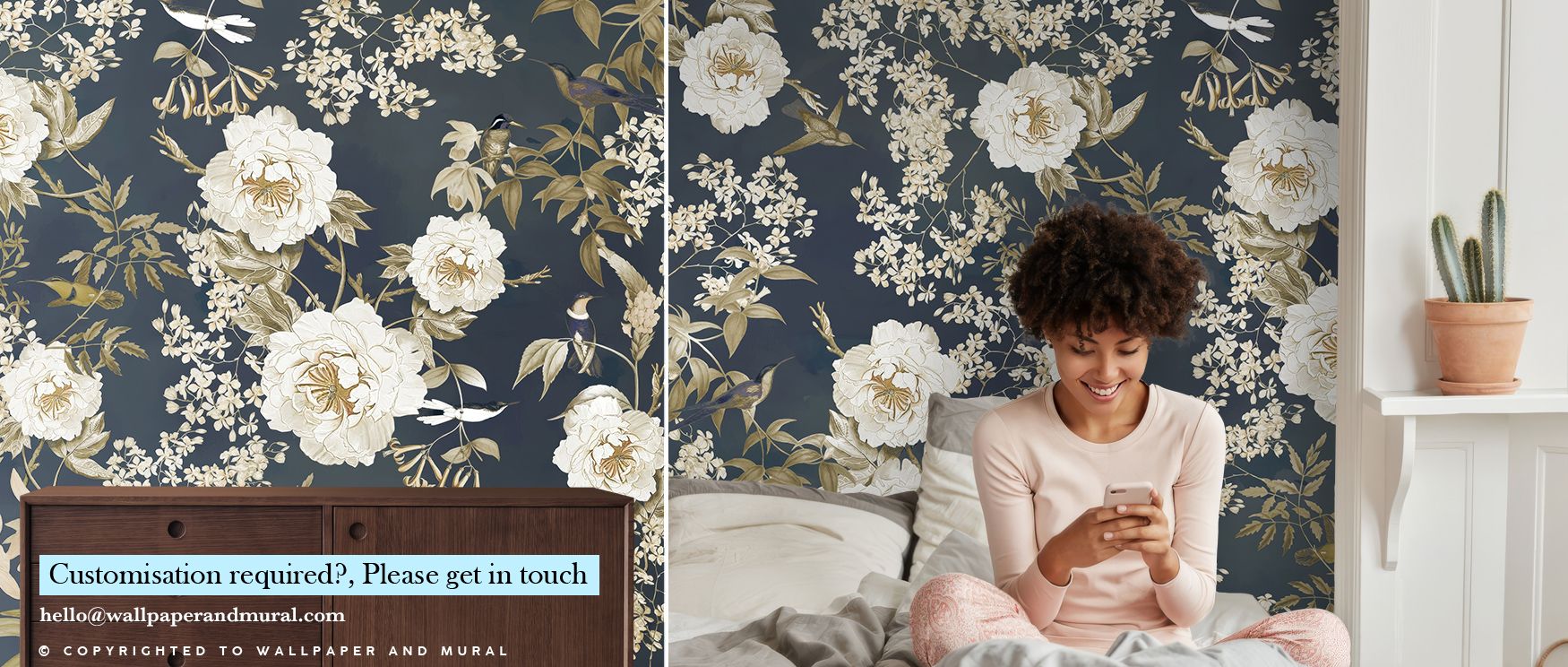 The design of Birds of Eden 2 Wallpaper flows with exotic energy, where colorful birds enhance rhythm of interiors. Offices or bedrooms resonate with vibrancy, their walls enriched by imagery that reflects continuity and harmony. Interiors glow with warmt