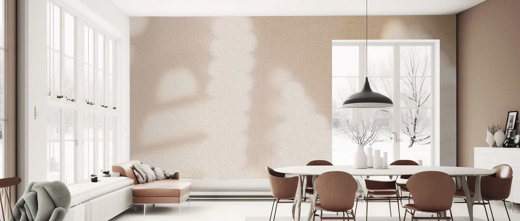 Across its surface, Blinds Wallpaper builds contemporary refinement, layering interiors with clean imagery. Offices or bedrooms adopt atmosphere of calm serenity, their walls enriched by decorative rhythm. Interiors glow with elegance and balance. 