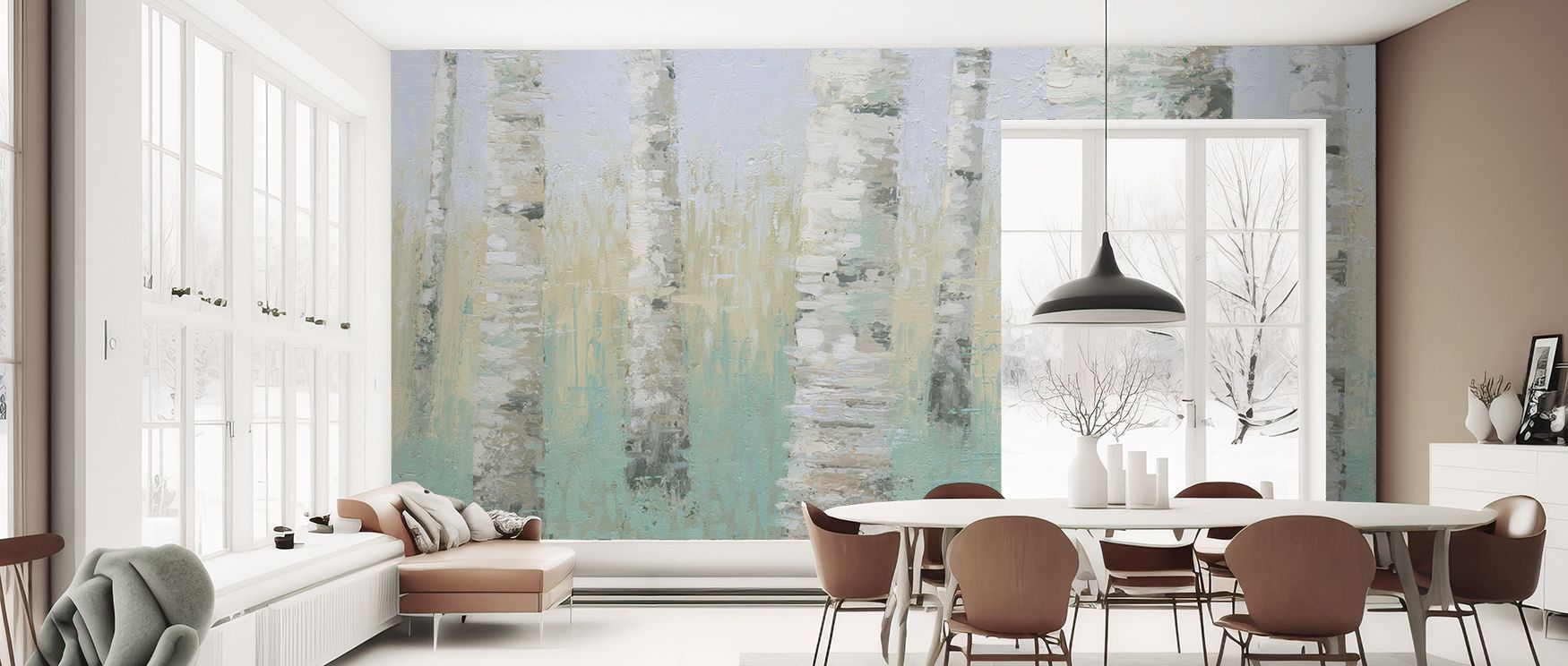 Across its surface, Blue Birch Wallpaper layers imagery in flowing rhythm, surrounding interiors with harmony. Offices or bedrooms resonate with charm, their walls enriched by calm presence. Interiors glow with balance shaped by natural artistry. 