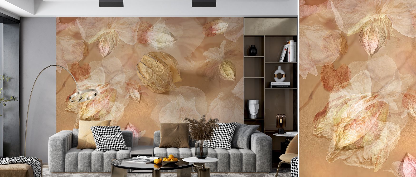 Botanical Fantasy Wallpaper enriches interiors with imaginative presence, layering blossoms in whimsical tone. Living rooms or bedrooms adopt atmosphere of playful balance, their walls enriched by imagery that reflects artistry. Interiors glow with charm.