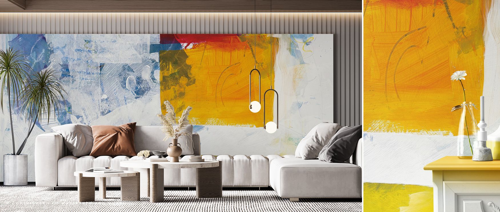 The design of Breakout Fire Wallpaper portrays fiery rhythm, layering interiors with dynamic energy. Offices or bedrooms adopt atmosphere of vibrancy, their walls enriched by imagery that reflects charm. Interiors glow with balance. 