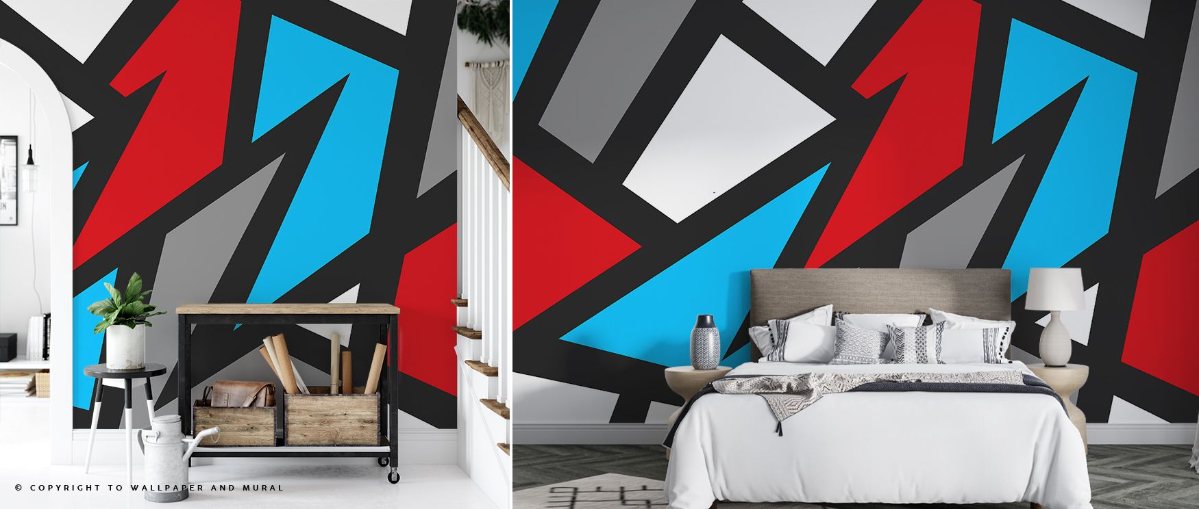 Broken Window Wallpaper surrounds interiors with contemporary imagery, layering fractured rhythm across walls. Living rooms or bedrooms adopt atmosphere of vibrancy, their walls enriched by patterns that reflect modern resonance. Interiors glow with charm
