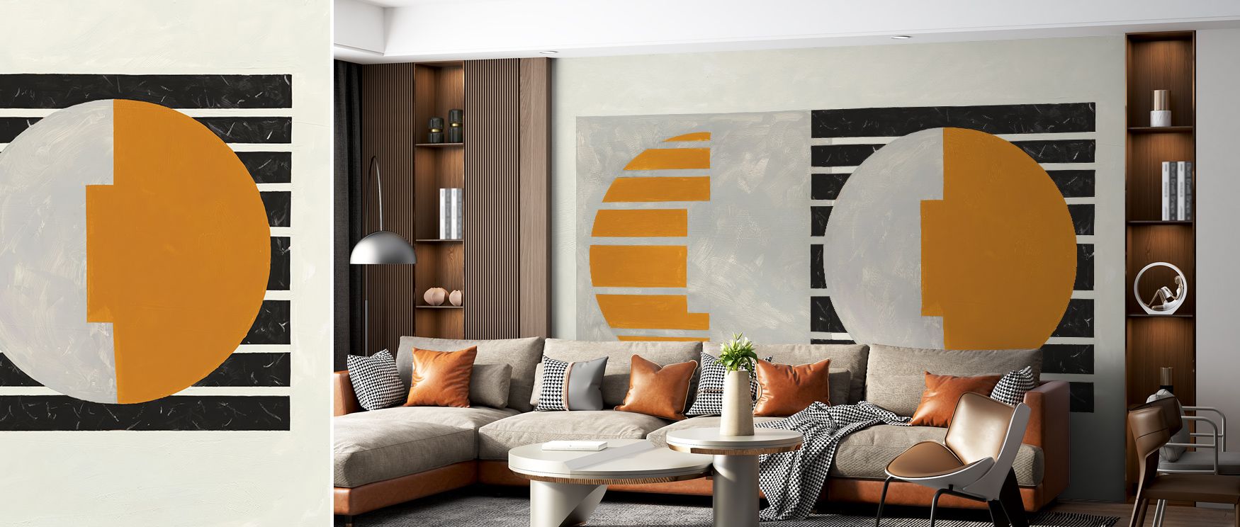 Brown and Gray Speaking Wallpaper radiates sophistication, surrounding interiors with tonal harmony. Living rooms or bedrooms inherit atmosphere of calmness, their walls enriched by imagery that reflects balance. Interiors glow with subtle resonance. 