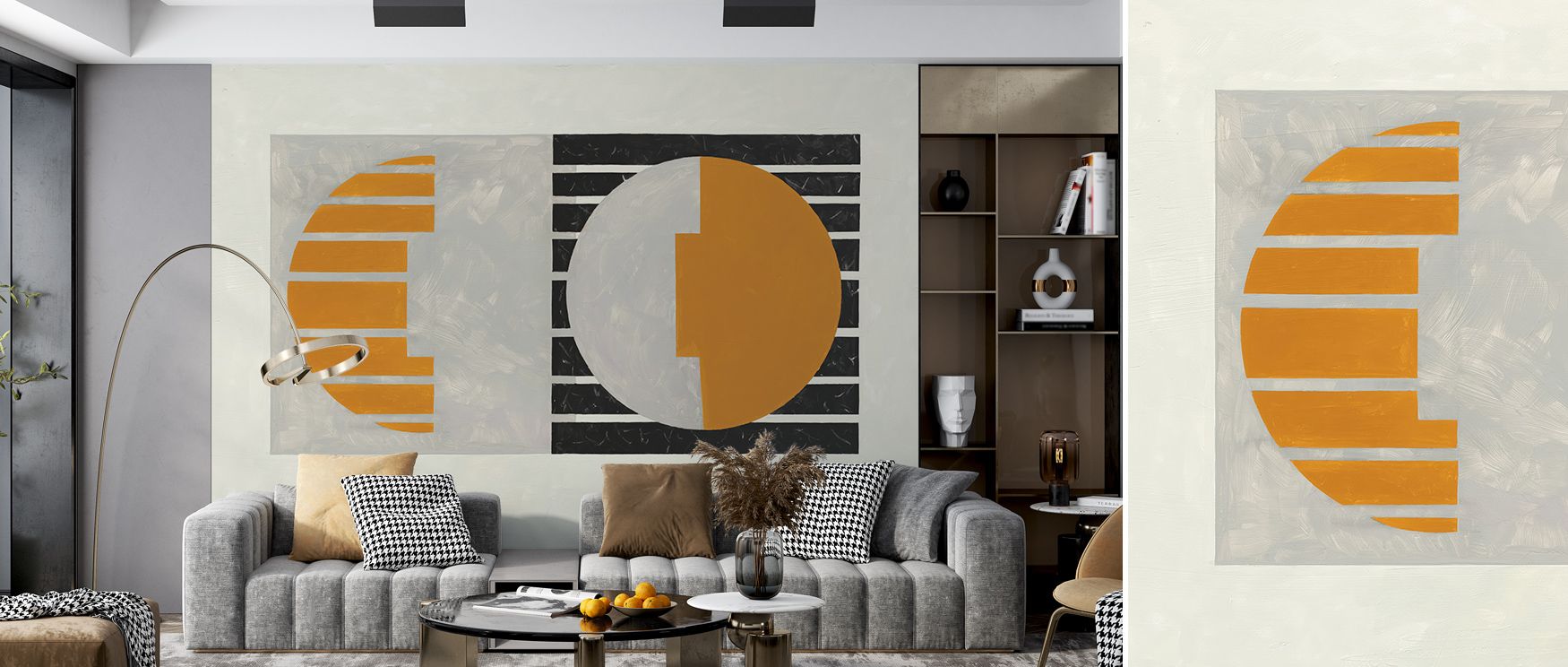 Brown and Gray Speaking Wallpaper enriches interiors with tonal imagery, layering walls with contemporary rhythm. Living rooms or bedrooms adopt atmosphere of refinement, their walls enriched by designs that reflect calmness. Interiors glow with charm. 