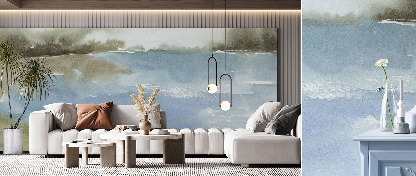The design of Cape Cod II Wallpaper portrays coastal resonance, layering interiors with seaside imagery. Offices or bedrooms adopt atmosphere of charm, their walls enriched by imagery that reflects balance. Interiors glow with calmness. 