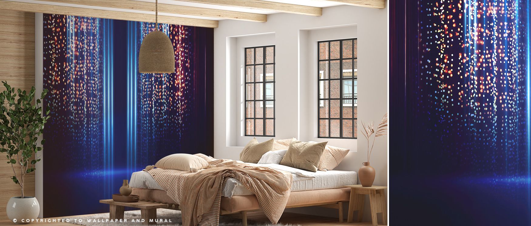 Center Stage Wallpaper enriches interiors with bold rhythm, layering walls with dramatic charm. Living rooms or bedrooms adopt atmosphere of vibrancy, their spaces enriched by imagery that reflects energy. Interiors glow with resonance. 