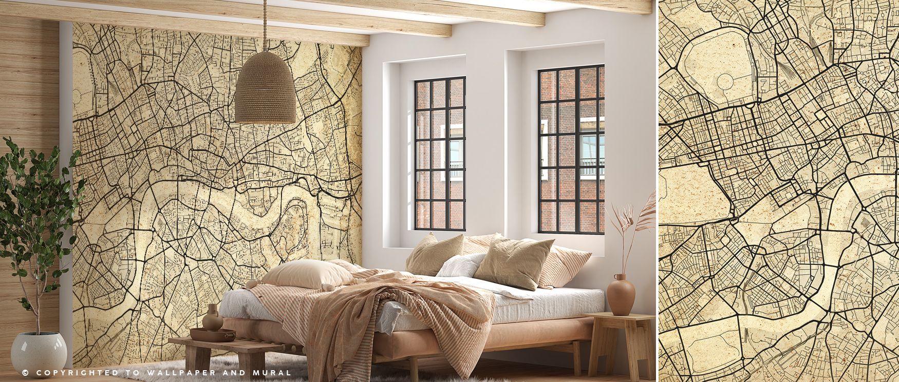 Central London Vintage Wallpaper enriches interiors with heritage silhouettes, layering walls with vintage resonance. Living rooms or bedrooms adopt atmosphere of refinement, their spaces enriched by imagery that reflects charm. Interiors glow with balanc