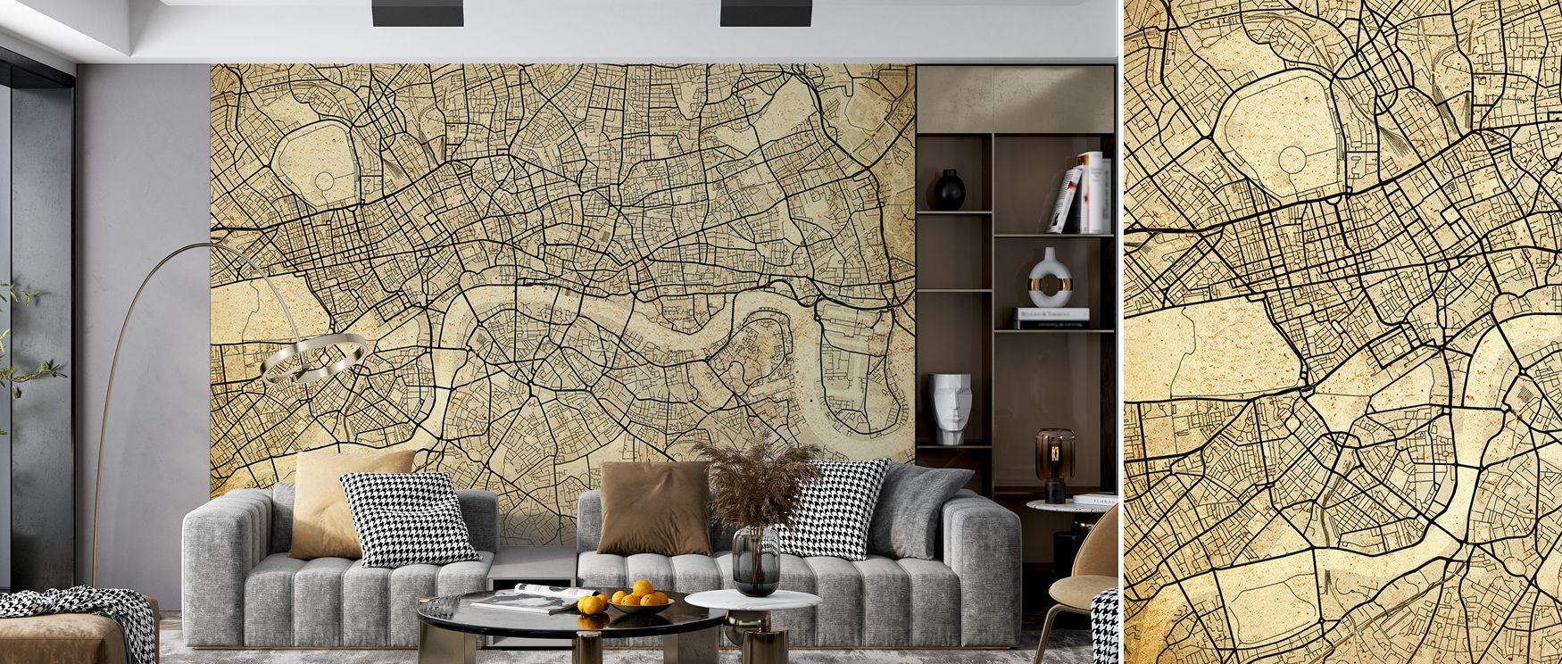 Central London Vintage Wallpaper enriches interiors with historic resonance, layering walls with vintage silhouettes. Living rooms or bedrooms adopt atmosphere of refinement, their walls enriched by imagery that reflects charm. Interiors glow with eleganc
