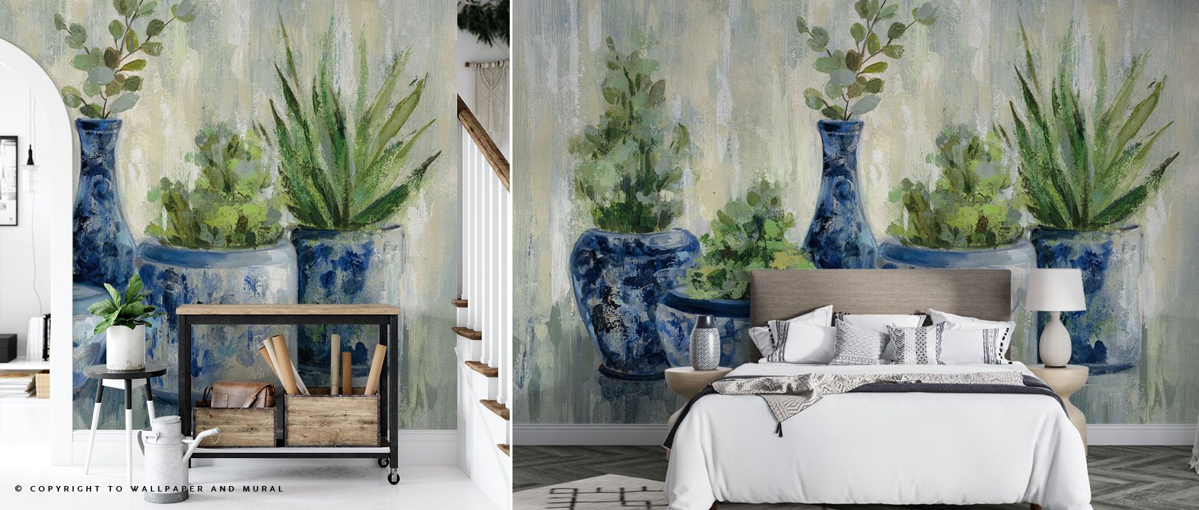 The Chinoiserie Plants Wallpaper radiates heritage-inspired elegance, featuring botanical detail woven in rhythmic compositions. Its design enriches walls with refined character, sustaining balance of tradition and artistry. Bedrooms and living rooms bene