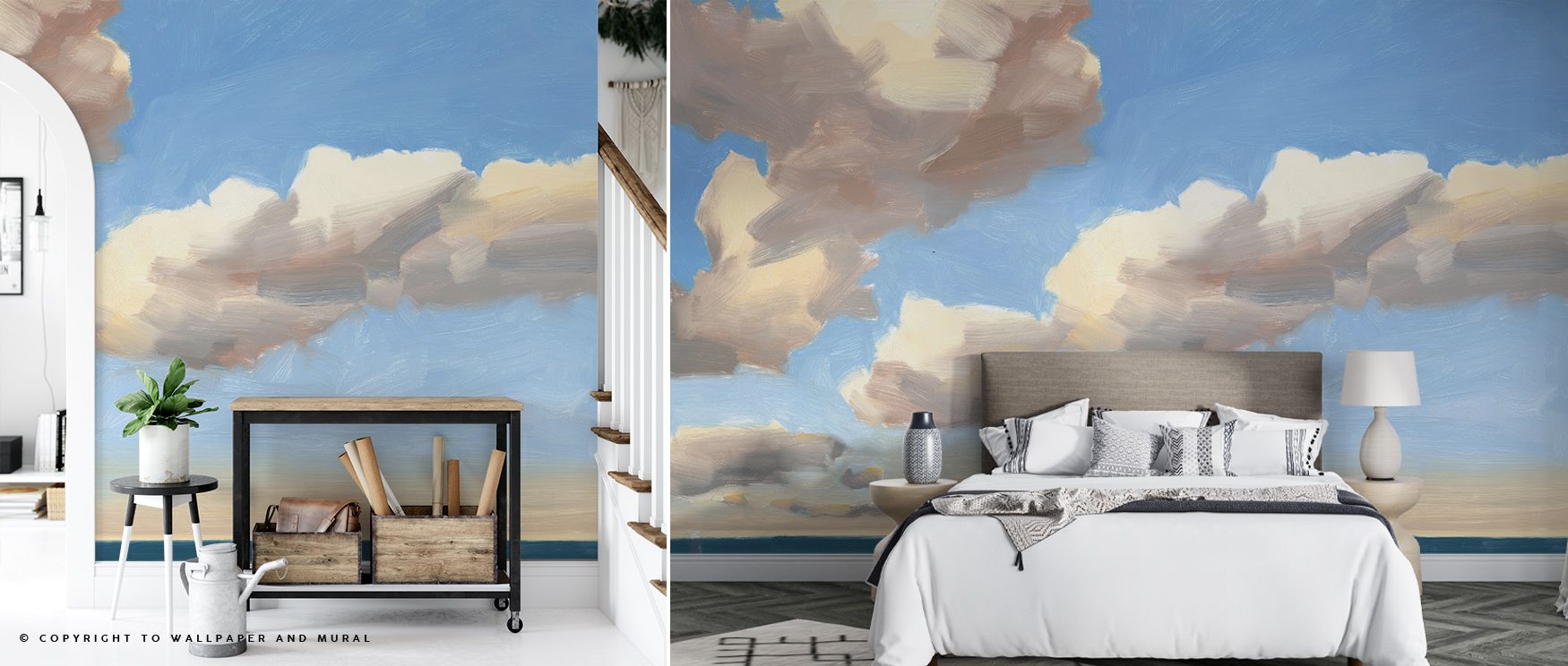 Cloudy Judgement Wallpaper reveals atmospheric charm through soft cloud-like forms, enhancing walls with layered beauty. Its patterns balance intrigue with calmness, ensuring bedrooms and offices thrive in settings filled with serenity. Interiors glow wit