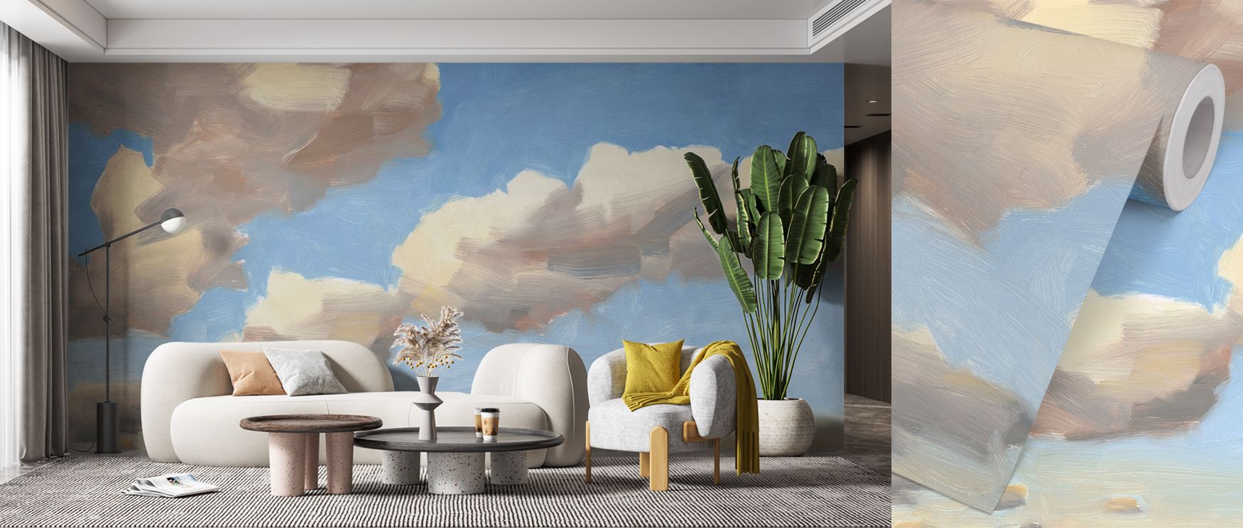 Through drifting elegance, Cloudy Judgement Wallpaper enriches walls with moody tones that radiate artistic charm. Its composition enhances bedrooms and living rooms with poetic atmosphere, blending subtle intrigue with serenity. Interiors glow in its emb