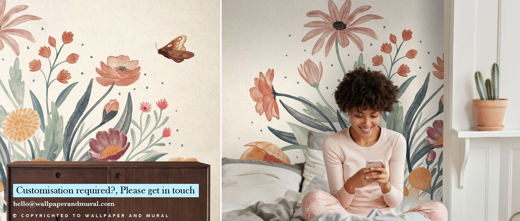 Across walls, Cottage Botanical Wallpaper spreads harmony through soft plant designs that radiate natural rhythm. Its artistry enriches bedrooms and offices with tranquility. Interiors glow with charm and calm presence, sustaining rustic beauty while enha