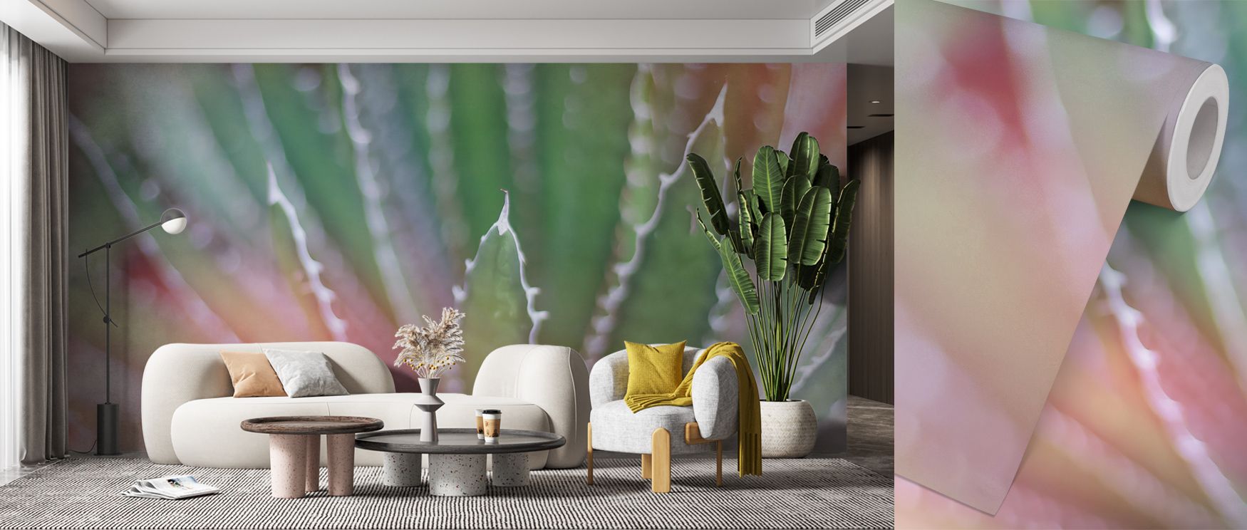 Dream Desert II Wallpaper layers interiors with desert tones arranged in soft rhythm. Its artistry sustains calm presence, enriching bedrooms and offices with refinement. Interiors glow with timeless charm, sustaining atmosphere of warmth and serenity acr