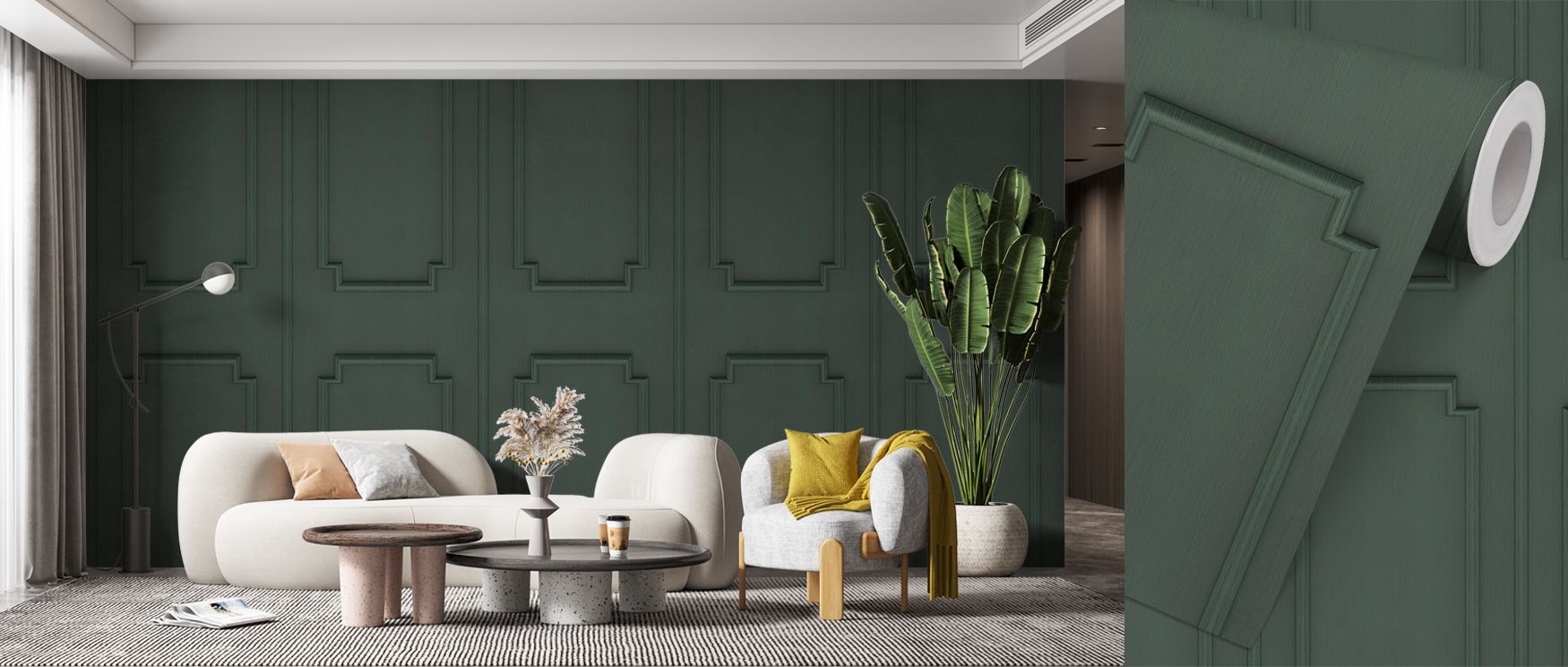 Faux Wall Panel Moulding Pine Wallpaper conveys timeless heritage with warm tones arranged in structured rhythm. Its design enriches bedrooms and living rooms with refinement. Interiors glow with elegance, sustaining atmosphere of charm and cultural sophi