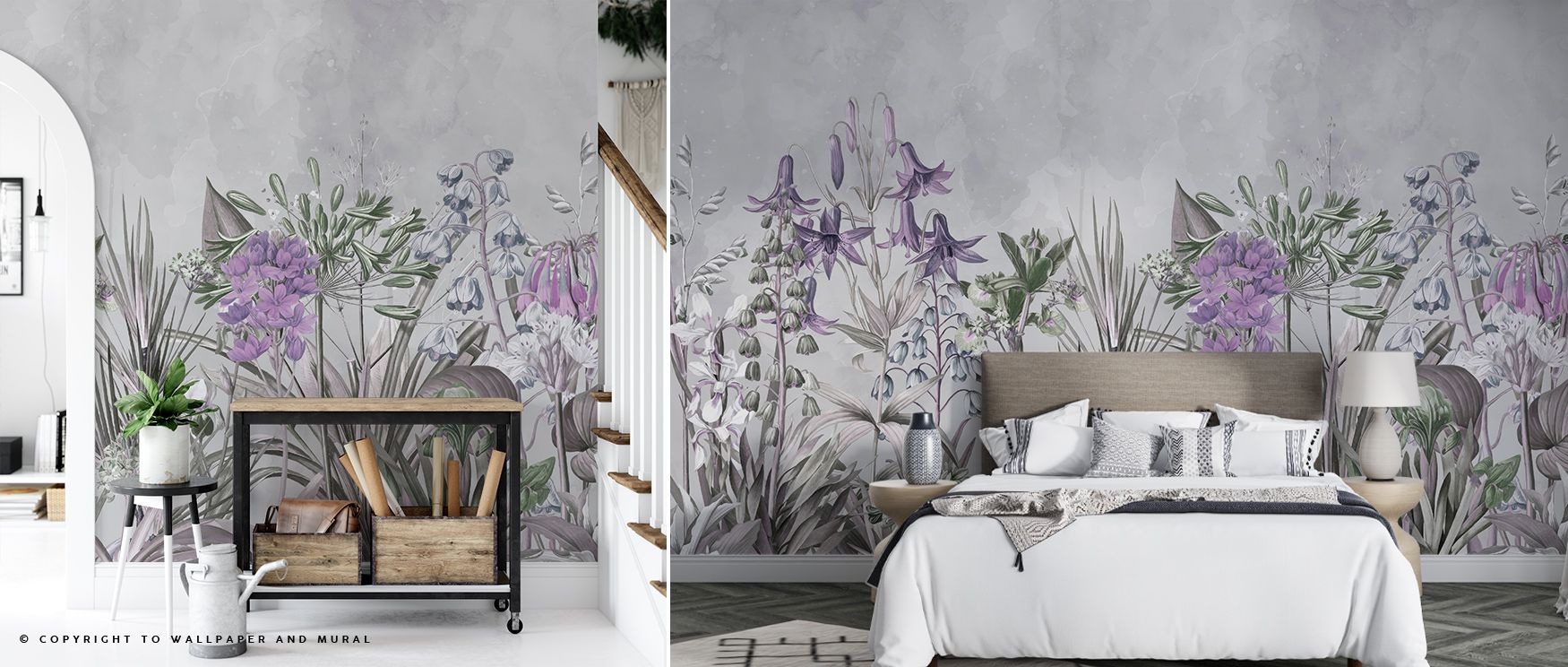 Field of Dreams Lilac Wallpaper conveys natural refinement through lilac tones arranged in flowing rhythm. Its design enriches bedrooms and living rooms with serenity. Interiors glow in timeless calmness, sustaining atmosphere of sophistication and charm.