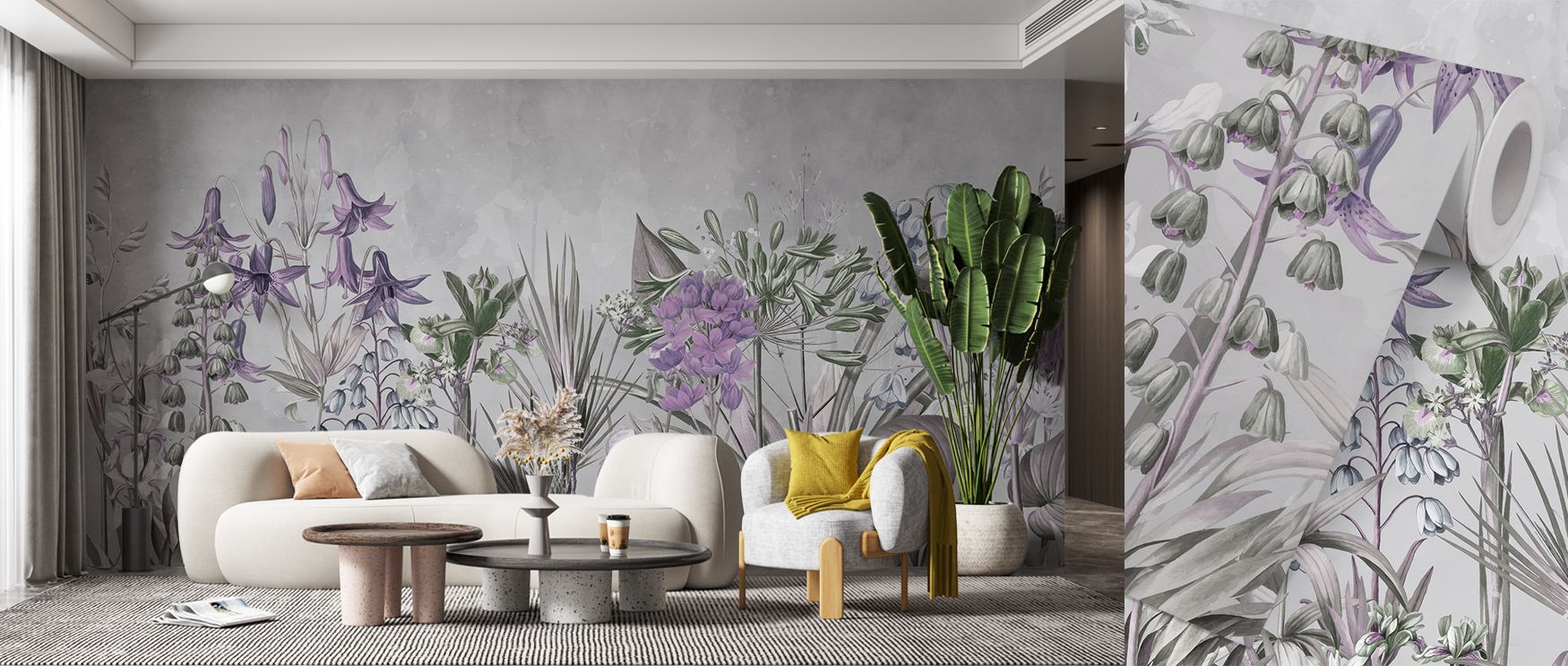 Field of Dreams Lilac Wallpaper sustains calm presence with lilac tones painted in harmony. Its artistry enriches bedrooms and offices with refinement. Interiors glow in timeless serenity, sustaining atmosphere of charm and sophistication. 