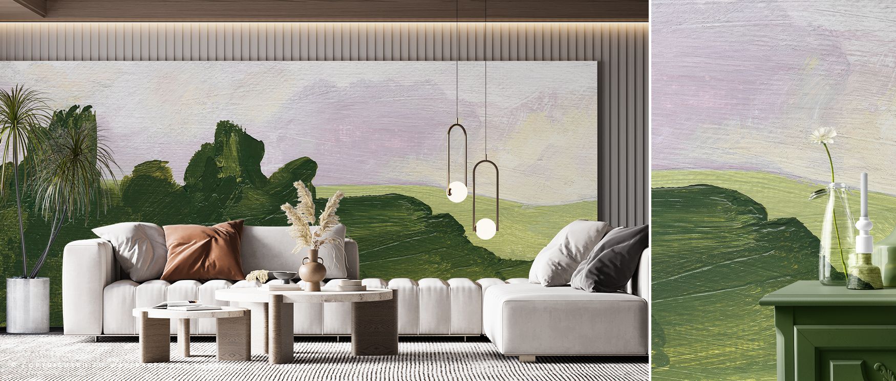 Forest Lane Wallpaper reflects natural refinement with path motifs painted in rhythmic detail. Its design enhances bedrooms and living rooms with sophistication. Interiors glow with timeless charm, sustaining atmosphere of serenity. 