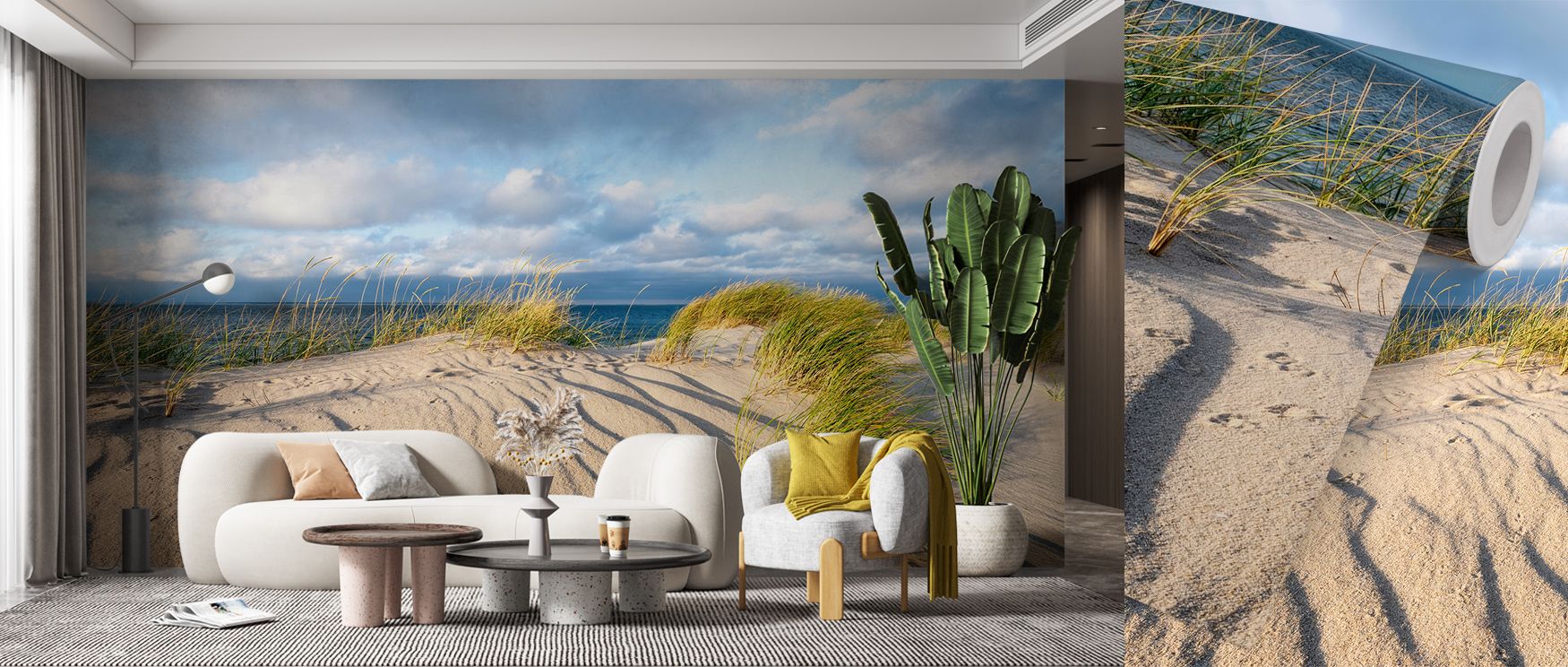 Fresh Northerlies Wallpaper layers interiors with flowing patterns painted in soft tones. Its design sustains refinement, enriching bedrooms and offices with serenity. Interiors glow with timeless calmness, sustaining atmosphere of sophistication. 