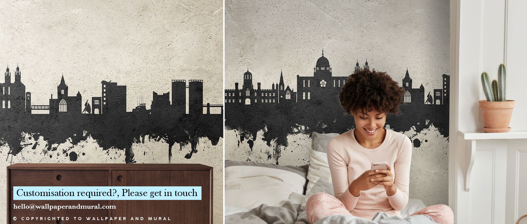 Through detailed artistry, Galway Skyline Concrete Wallpaper reflects cultural pride with silhouettes painted in textured tones. Its design enhances bedrooms and living rooms with refinement. Interiors glow with timeless elegance, sustaining atmosphere of