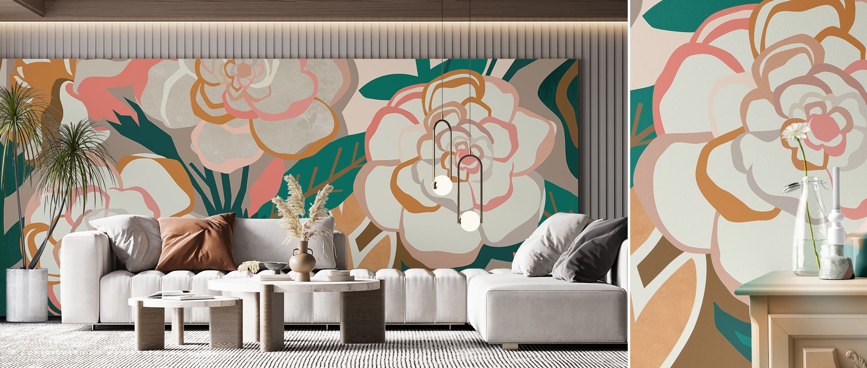 Gardenia Garden Wallpaper sustains charm with blossoms layered in radiant tones. Its artistry enriches bedrooms and offices with freshness. Interiors glow with timeless refinement, sustaining atmosphere of sophistication. 