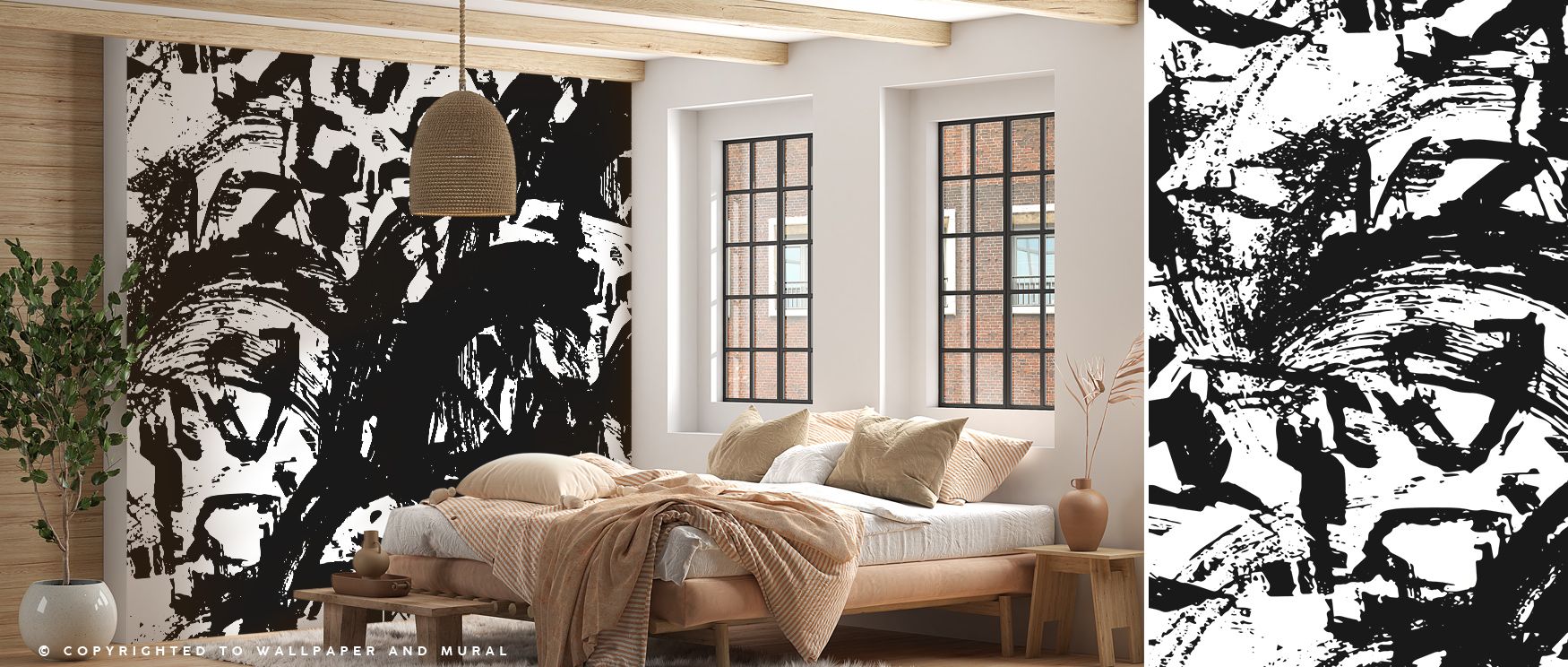 Natural tones shape the Grunge Boardwalk Wallpaper, where weathered planks stretch in harmony, providing organic depth that enhances bedrooms or offices with rustic mood, grounding interiors in quiet atmosphere while adding texture and warmth that resonat