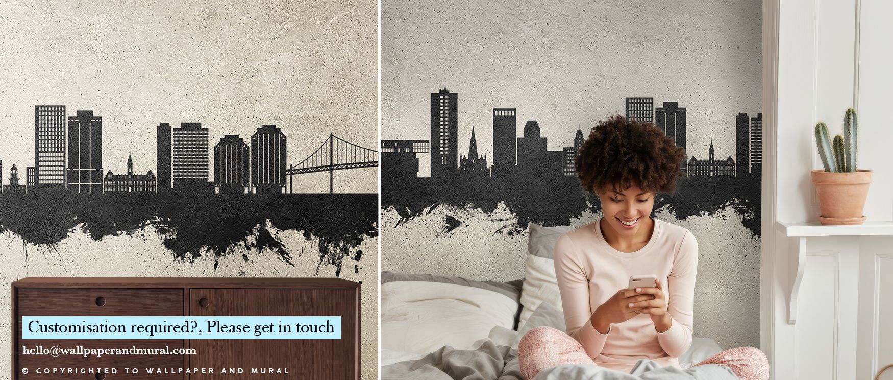 Concrete texture flows within the Halifax Canada Skyline Concrete Wallpaper, framing rooftops with subtle artistry that carries mood of cultural resonance, enhancing bedrooms, offices, or living rooms with visual strength balanced in calm, enriching space