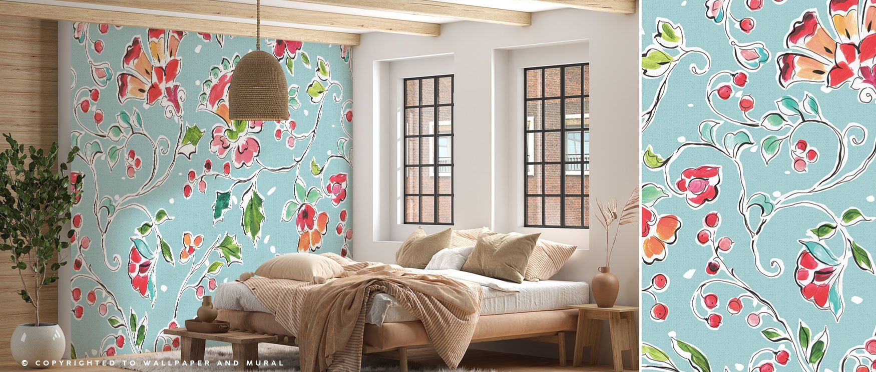 Across surfaces, the Holiday Wings VIII Blue Wallpaper depicts wing imagery shaded in blue tones, enriching bedrooms or offices with calm decorative elegance, surrounding interiors with atmosphere shaped by celebratory artistry sustained in refined tonal 