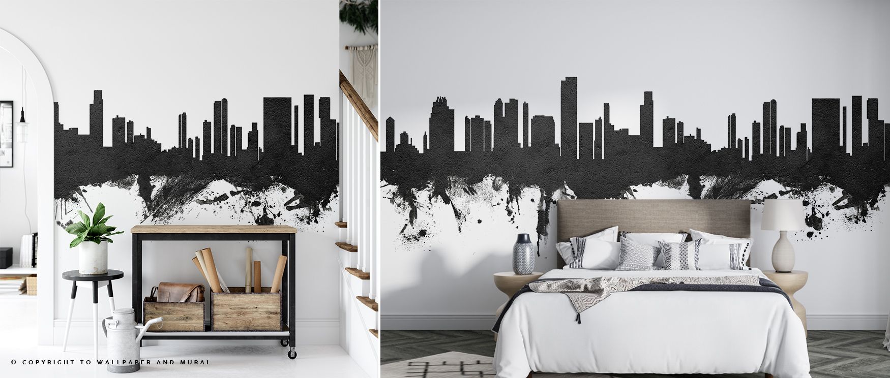 With monochrome presence, the Honolulu Hawaii Skyline Black & White Wallpaper illustrates rooftops aligned in rhythm, surrounding offices or bedrooms with calm decorative tone, enriching interiors with artistry shaped through heritage balance expressed so