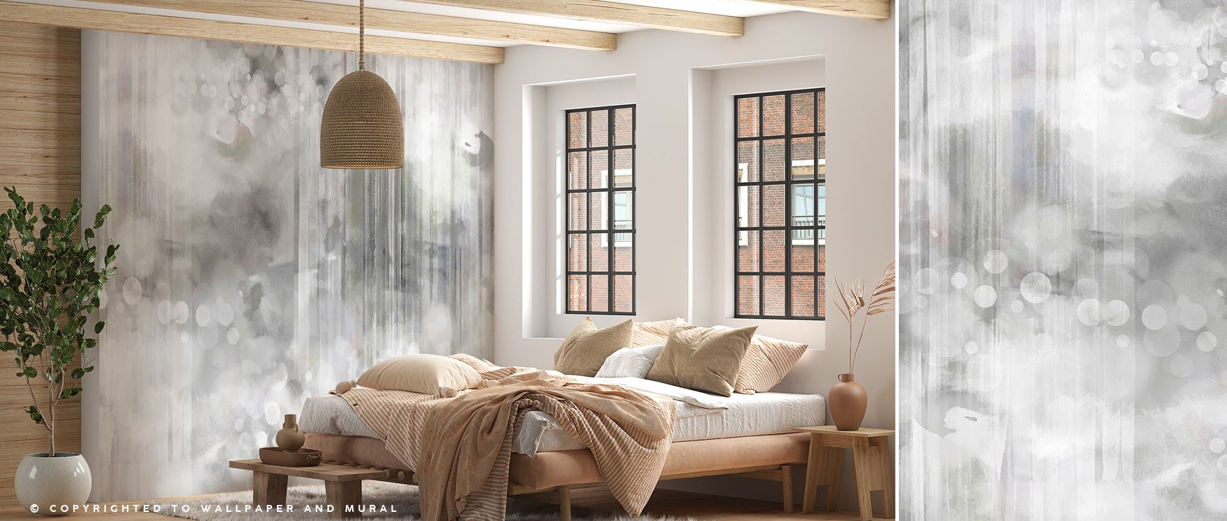 Decorative harmony flows through the Kingdom of Heaven Wall Mural as motifs sustain rhythm across design, enriching restful bedrooms or inviting living rooms with atmosphere, cultural resonance, and timeless artistry that glow with sophistication. 