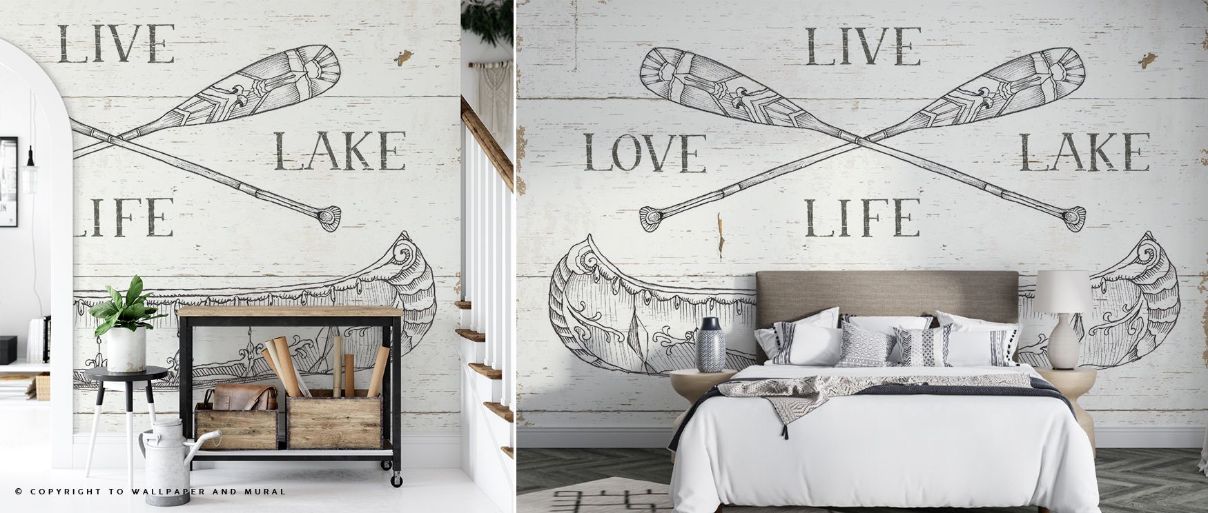 Lake Sketches III Wallpaper delivers serene depth as its subtle tones mimic natural waters, filling walls with meditative artistry that enhances intimate bedrooms or quiet living rooms, transforming spaces into havens of calm and reflection, radiating und