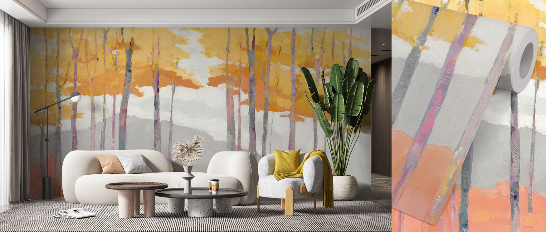 Late Wood Wallpaper radiates organic warmth through its layered tones, each texture adding richness and depth to walls, filling bedrooms or welcoming offices with serene charm that feels timeless, grounding interiors in natural artistry that captures rust