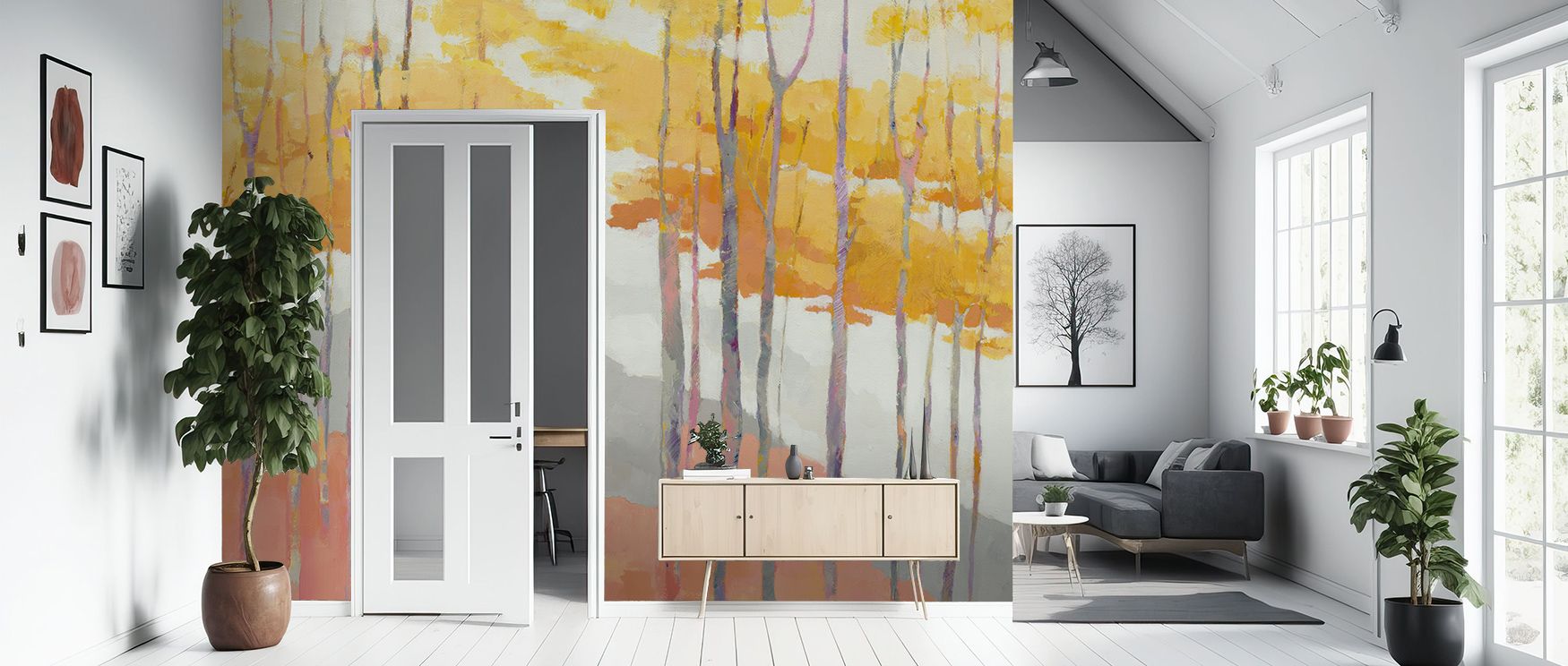 Textured wood imagery defines Late Wood Wallpaper, its layered shades flowing gently across walls, infusing restful bedrooms or creative offices with warmth and calm artistry, grounding interiors with natural inspiration while providing serene balance and