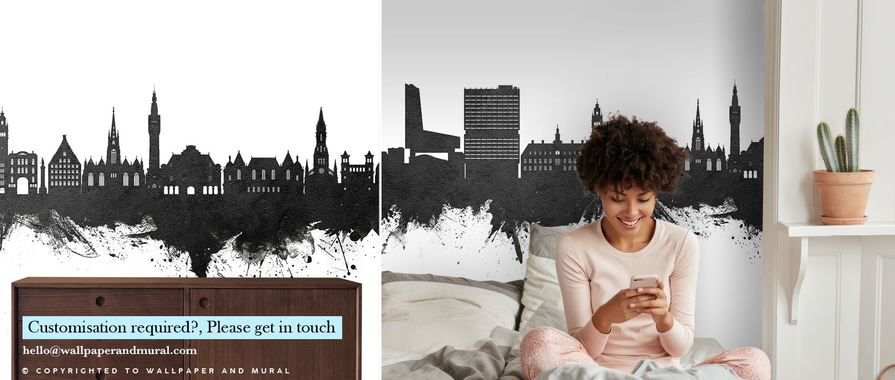Across its surface, Lille France Skyline Black & White Wallpaper emphasizes cultural strength, layering sharp tones across silhouettes, enhancing restful bedrooms or inviting living rooms with atmosphere, architectural resonance, and French sophistication