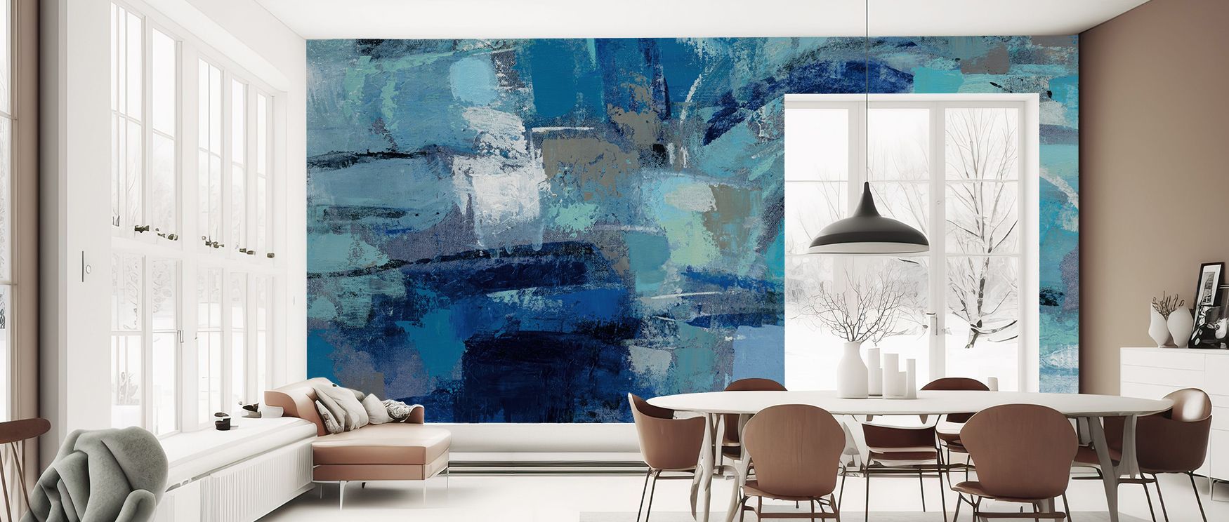 Vibrant aquatic imagery completes the Marine Dreams Wallpaper as marine tones sustain rhythm, enriching restful bedrooms or inviting living rooms with atmosphere, decorative resonance, and cultural refinement that sustain timeless artistry.