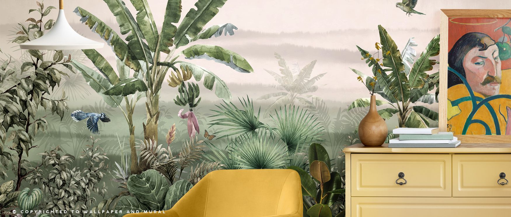 Timeless artistry flourishes in the Matale Wallpaper as motifs create harmony, enriching restful bedrooms or lively living rooms with atmosphere, cultural resonance, and decorative refinement that glow with elegance. 