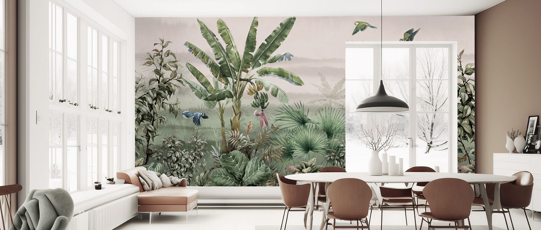 Radiant imagery enhances the Matale Wallpaper as patterns flow with precision, enriching restful bedrooms or stylish offices with atmosphere, decorative resonance, and cultural artistry that glow with sophistication. 