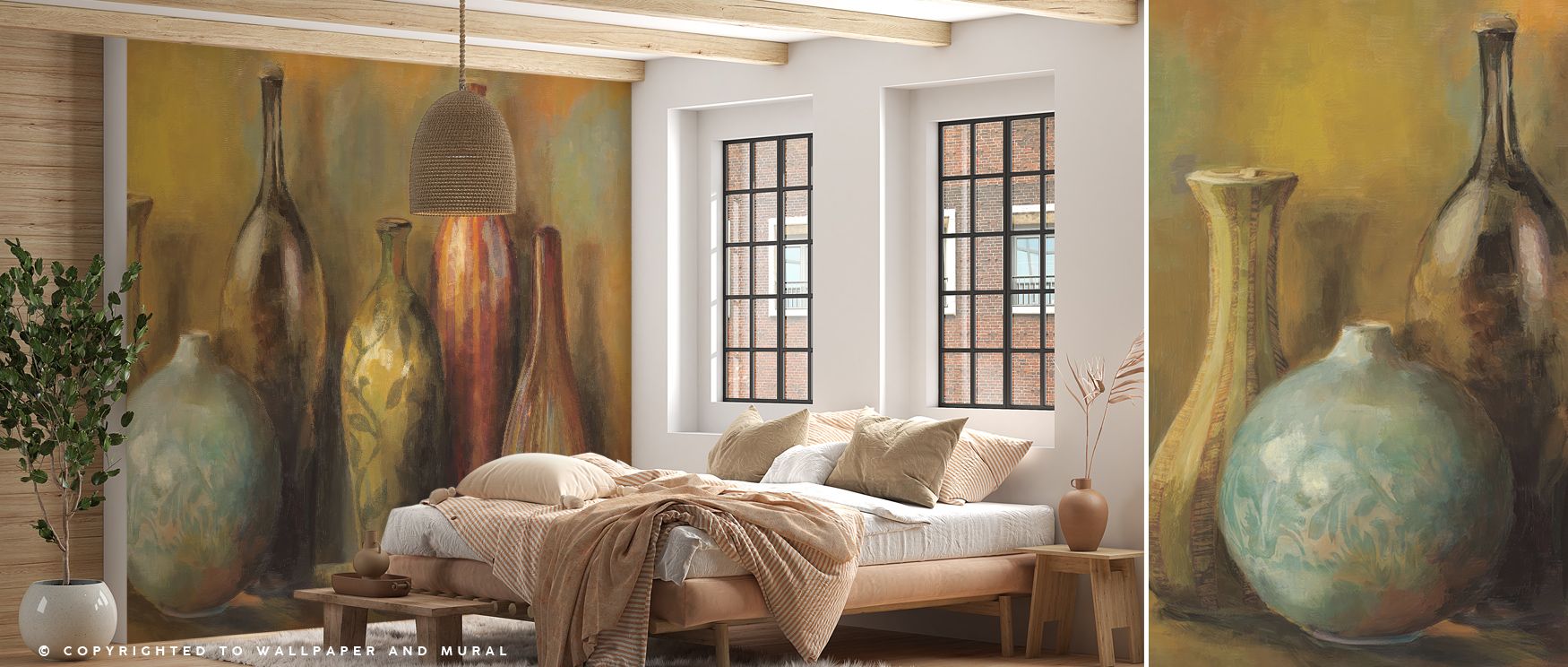 Bold refinement emerges in the Modern Vessels Wallpaper as dynamic imagery enriches surfaces with artistry, enhancing restful bedrooms or lively offices with atmosphere, decorative resonance, and cultural resonance that glow with sophistication. 