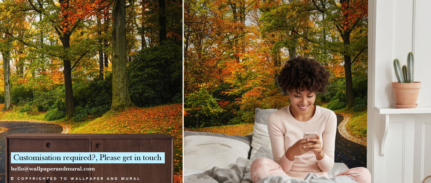 Decorative harmony flourishes in the Morning Walk in the Park Wallpaper as landscapes sustain rhythm, enriching restful bedrooms or inviting living rooms with atmosphere, cultural resonance, and artistic refinement that glow with sophistication. 