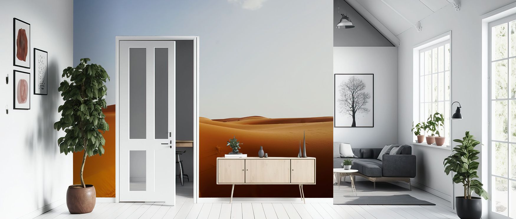 Timeless artistry emerges in the Morocco Dunes Wallpaper as golden tones enrich surfaces, enriching restful bedrooms or stylish offices with atmosphere, cultural resonance, and decorative refinement that glow with elegance. 