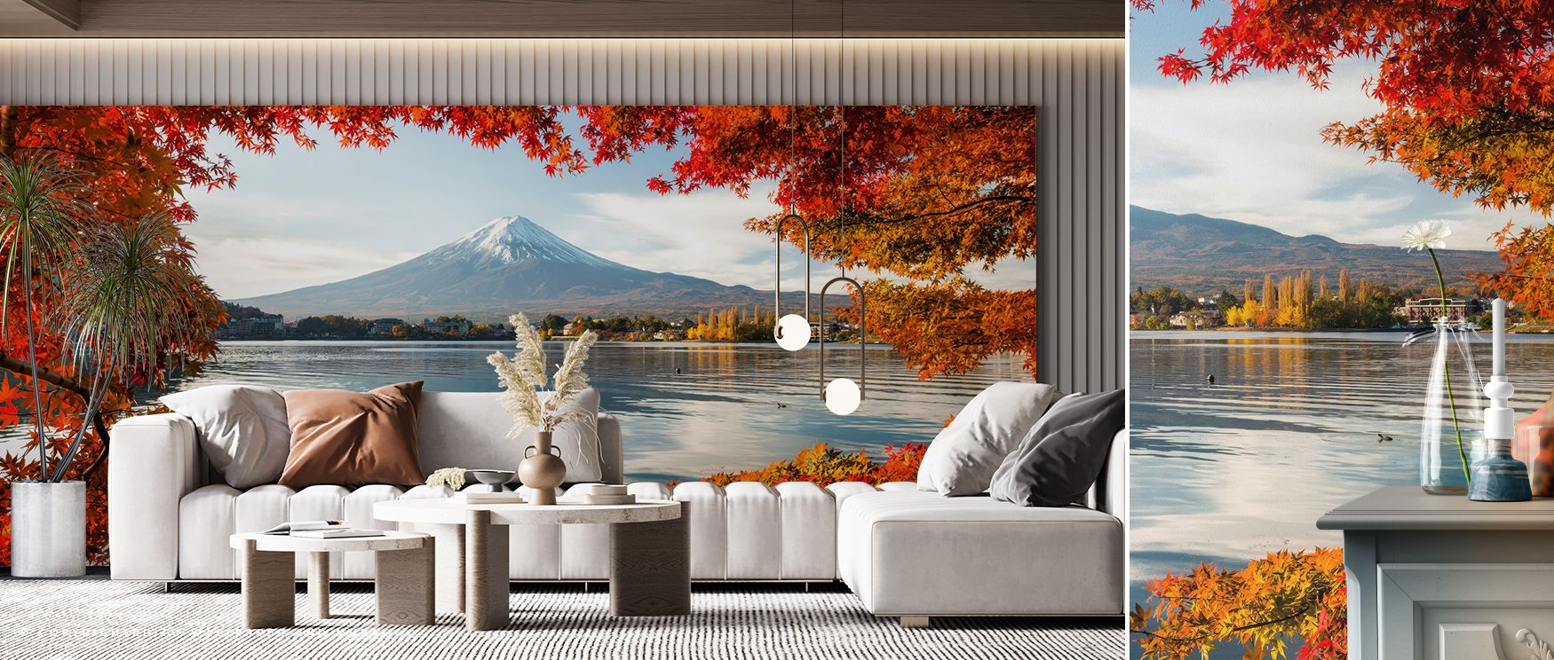 Artistic resonance appears in the Mount Fuji Framed Wallpaper as mountain imagery sustains artistry, enriching restful bedrooms or creative offices with atmosphere, cultural resonance, and decorative refinement that glow with timeless elegance. 