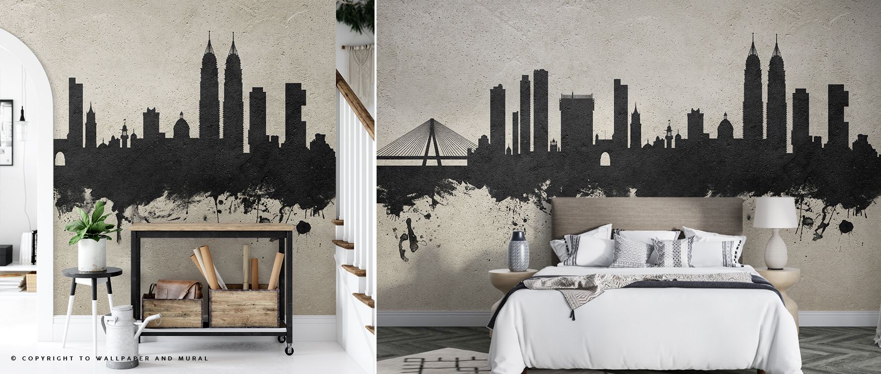 Cultural brilliance resonates in the Mumbai Skyline India Bombay Concrete Wallpaper as textured layers enrich surfaces with depth, enriching restful bedrooms or stylish offices with atmosphere, decorative resonance, and timeless artistry that glow with so