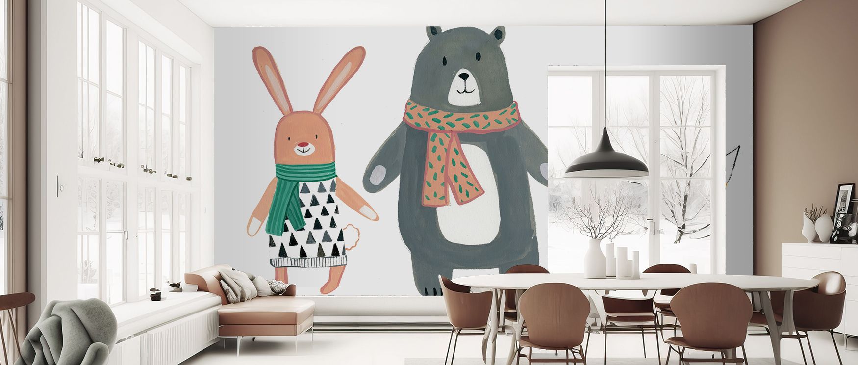 Timeless artistry is sustained in the Neighborhood Pals XII Wallpaper as neighborhood details enrich imagery, enriching restful bedrooms or stylish offices with atmosphere, decorative refinement, and cultural resonance that glow with charm. 