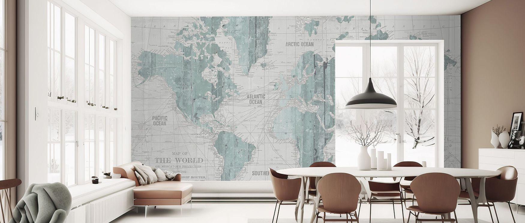 Timeless artistry is expressed in the Old World Map Mint Gray Wallpaper as cartographic resonance enriches surfaces, enriching restful bedrooms or stylish offices with atmosphere, cultural refinement, and decorative resonance that glow with sophistication