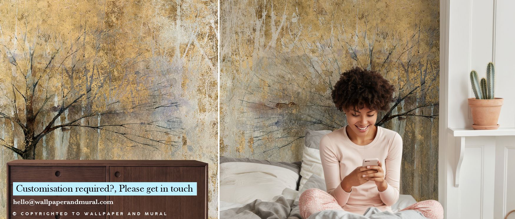 Distinct artistry is conveyed in the Open Arms Wallpaper as symbolic tones sustain depth, enhancing restful bedrooms or stylish offices with atmosphere, cultural resonance, and decorative refinement that glow with charm. 
