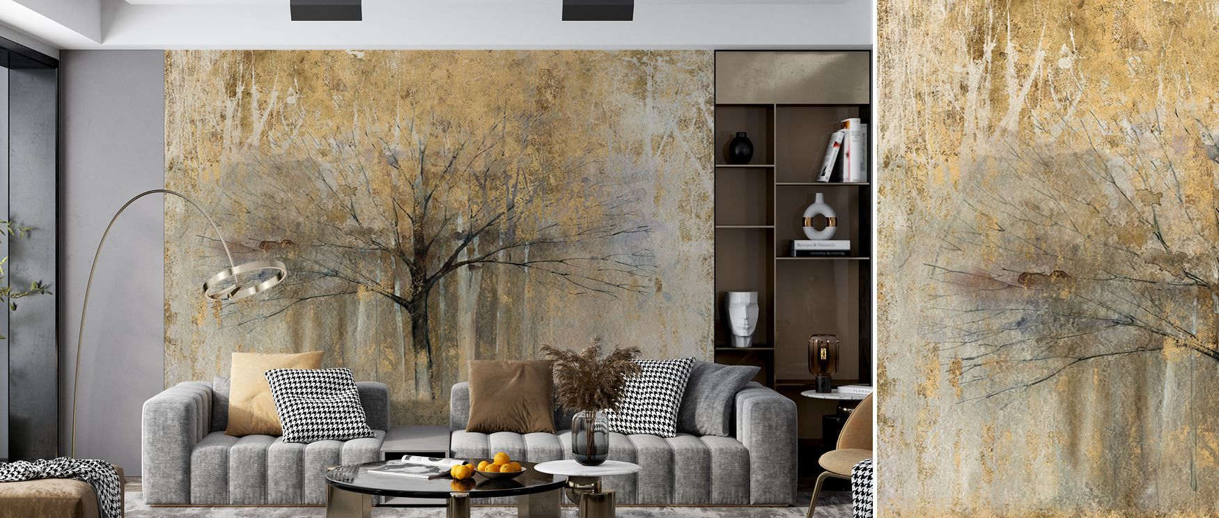 Distinct refinement is expressed in the Open Arms Wallpaper as motifs sustain harmony, filling restful bedrooms or inviting living rooms with atmosphere, cultural resonance, and decorative artistry that glow with warmth.