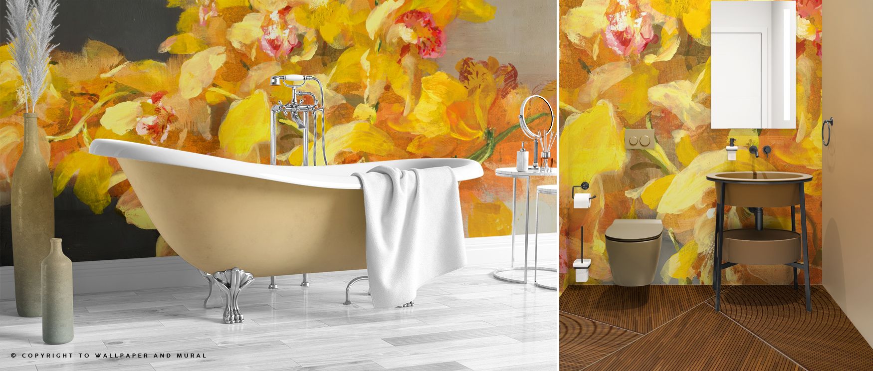 Bold refinement flourishes in the Orchid Dreaming Wallpaper as orchid motifs sustain artistry, enhancing restful bedrooms or lively offices with atmosphere, cultural resonance, and decorative refinement that glow with charm. 