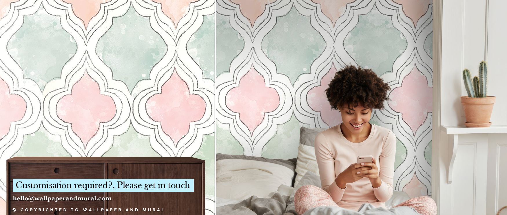 Shades weave together in Organic Lines Multi Wallpaper, forming rhythmic connections across walls. Each curve radiates vitality, producing visual excitement softened by order, well suited to enriching bedrooms or creative lounge interiors with energy.