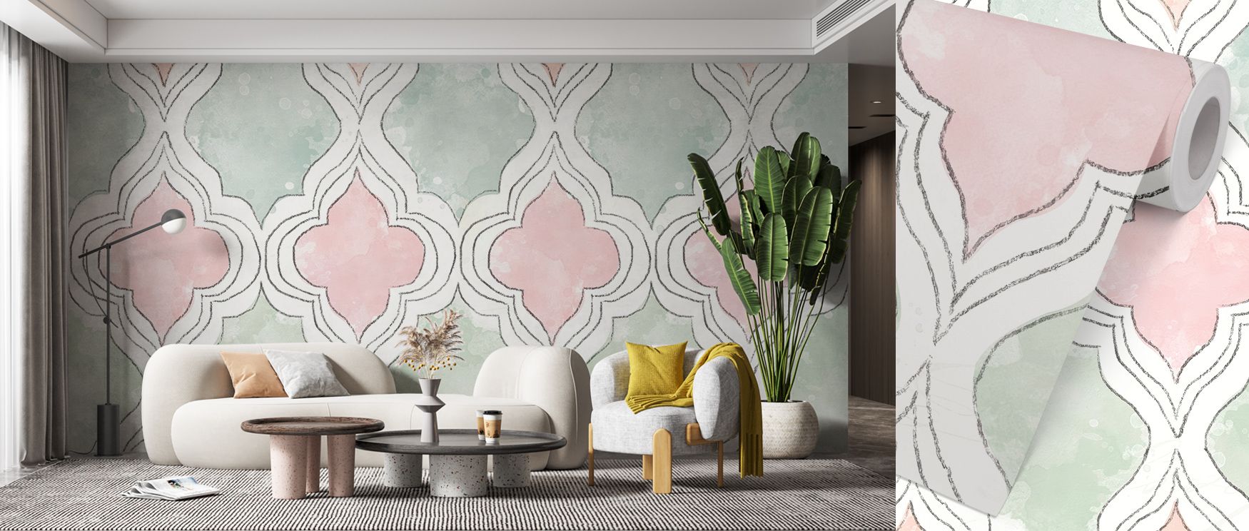 Every mark in Organic Lines Multi Wallpaper feels dynamic yet graceful, as flowing strokes cross to create layered depth. The palette enlivens interiors while preserving calm, offering bedrooms or lounge spaces modern artistry with natural rhythm.