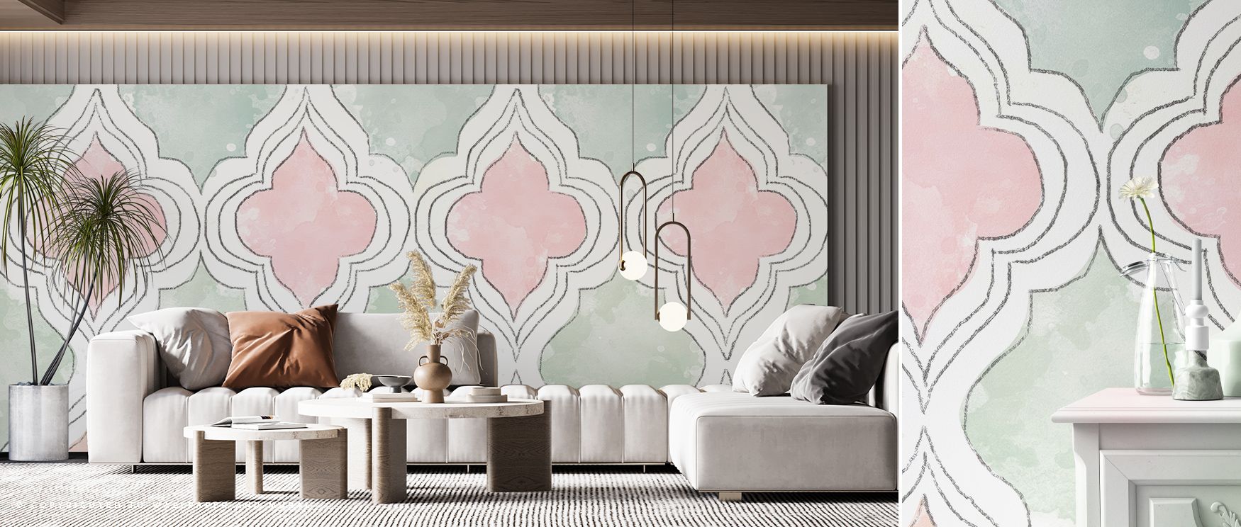 Organic Lines Multi Wallpaper transforms surfaces with streaks of intersecting hues that ripple across walls. This expressive flow highlights balance between vibrancy and serenity, giving rooms like bedrooms or living spaces renewed creativity.