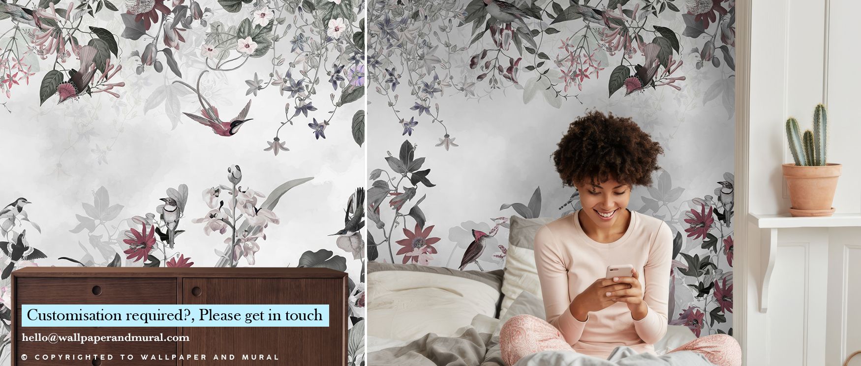 Paradise View Silver Cool Wallpaper presents radiant stillness, where silver hues shift subtly with grace. This design transforms walls into calming statements, enriching bedrooms or lounges with atmosphere of harmony and light-filled charm.